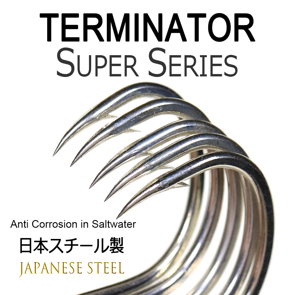 ICERIO 10/20 piezas de estaño brillante Kirbed puntos lento Jigging ayudar gancho Pike JS-3 pesca en agua salada contra la corrosión atraer ganchos - imagen 4