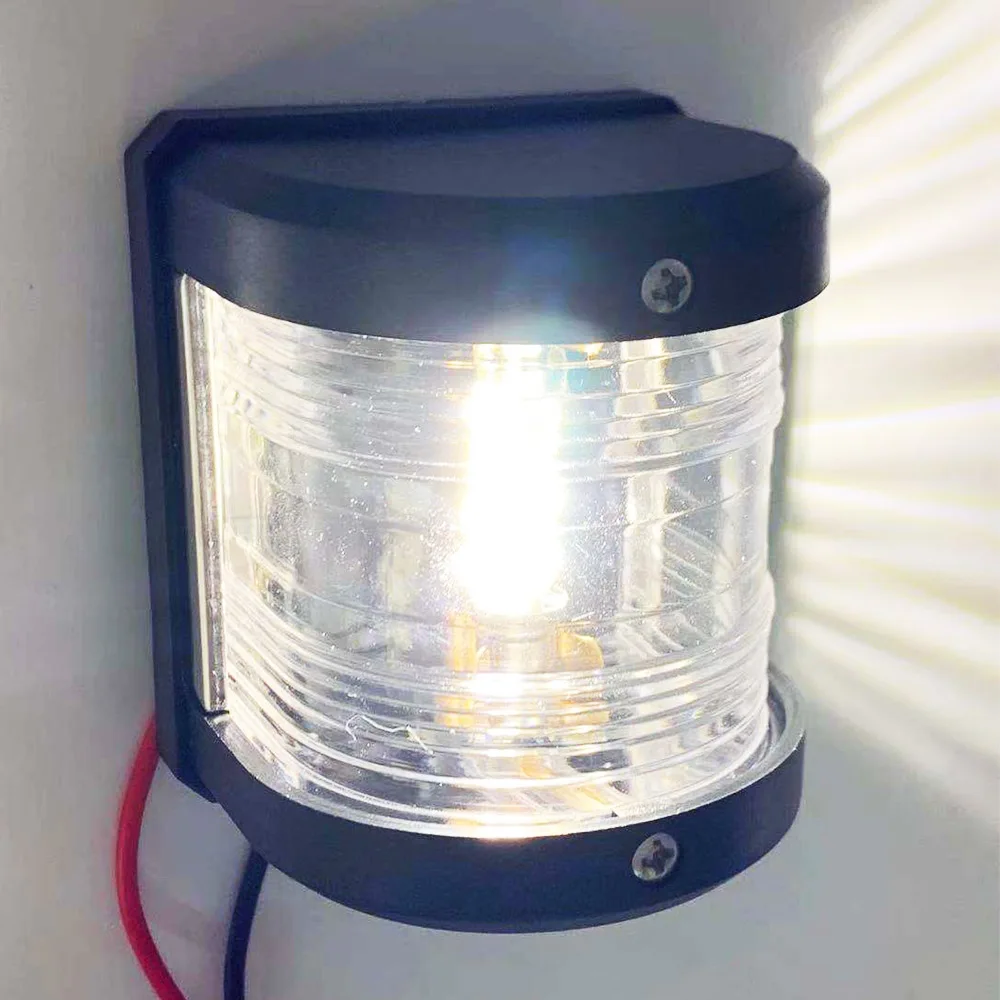 ANHEART-accesorios marinos, lámpara LED de 12VDC, 12VDC, para barco, yate, velero, navegación náutica, color blanco - imagen 2