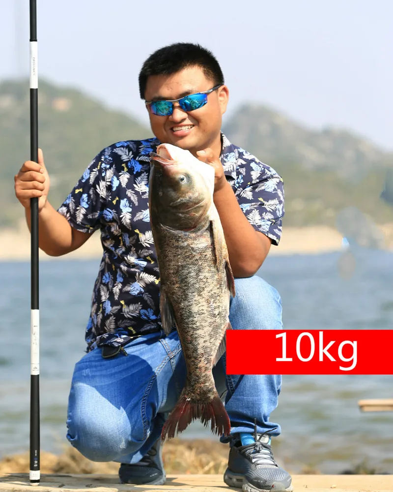 Peche De Pesca De Taiwán De 3,6 m-7,2 m, 28 tunetelescópico, caña De Pesca De sección larga superdura, cuñas, karstwo, Olta De mano - imagen 4