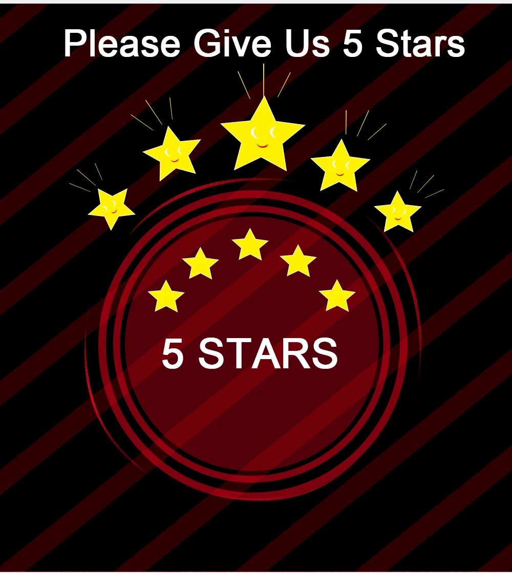Un gráfico con un fondo circular rojo y un borde blanco. Dentro del círculo, hay un texto que dice 5 ESTRELLAS en negrita y mayúsculas.