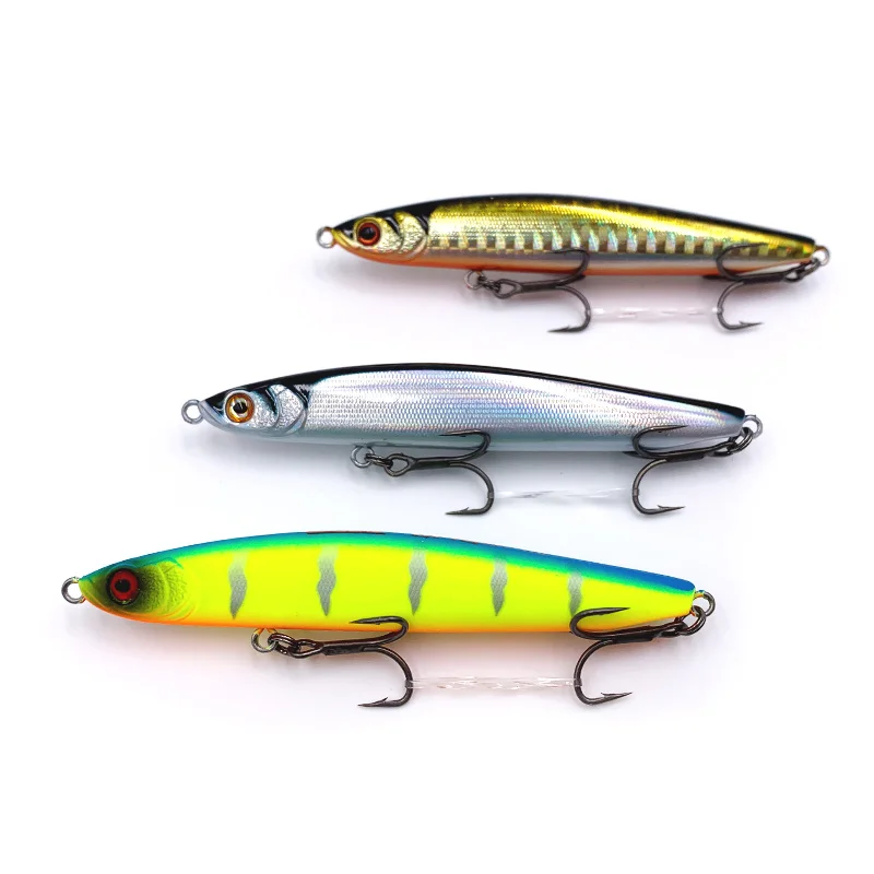 Señuelo de pesca de lápiz de tiro largo BOWAN, cebo duro de 8g-22g, capa de natación completa, Wobbler Artificial, Culter Topmouth - imagen 5