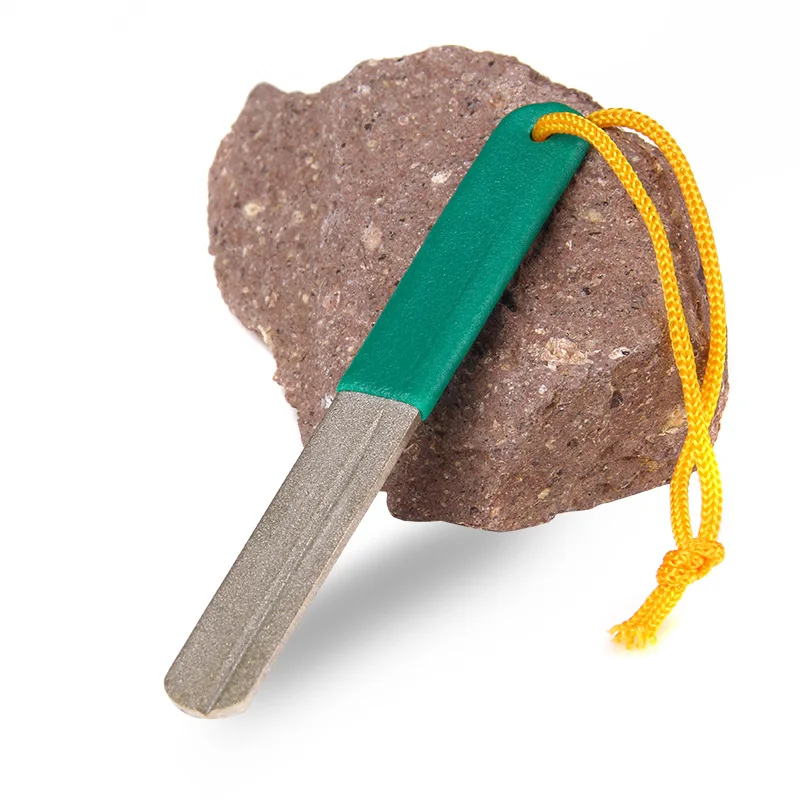 Luya-afilador de anzuelos de pesca con mosca, herramienta de pesca con diamantes, 18G, 10cm - imagen 4