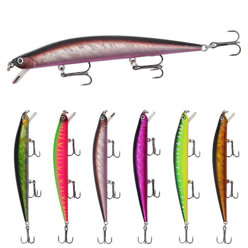 Señuelo de Pesca de piezas, cebo Artificial de 126mm, 11,5g, Wobblers, ojos 3D, perca, Lucio, carpa, Swim Bait