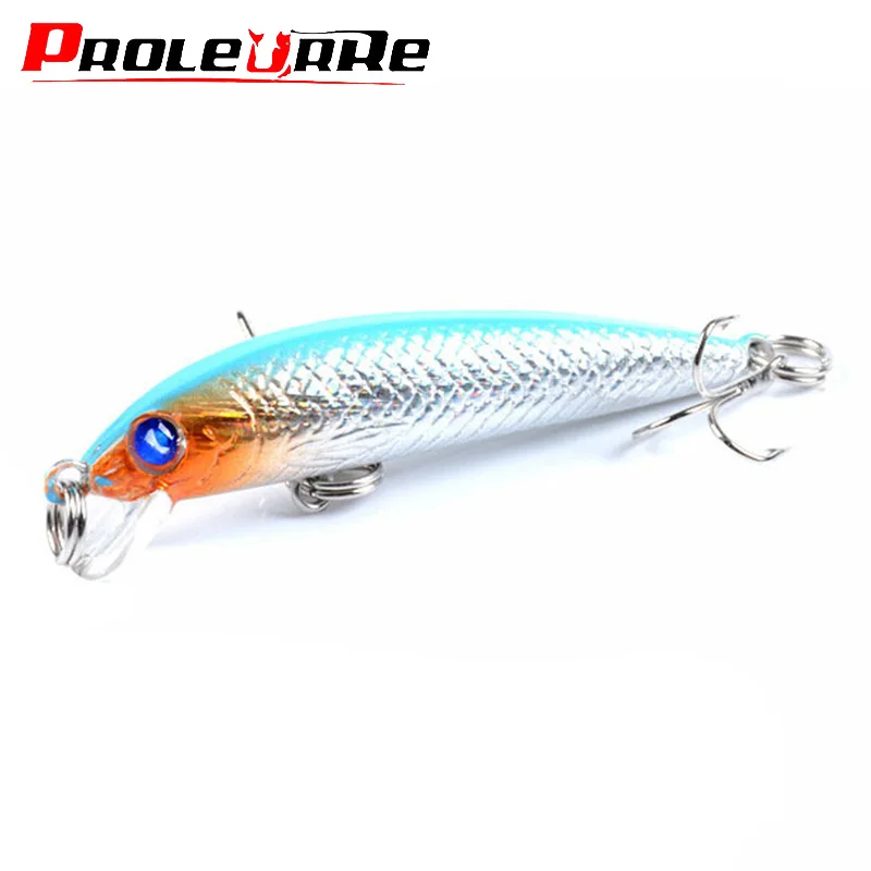 Señuelos de Pesca duros Minnow de 57mm y 3,5g, isca Wobblers flotantes, cebo Artificial, Crankbait, Lucio, aparejos de pesca, 1 ud.
