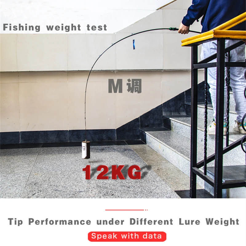 Mavllos-caña de Jigging lenta Tomas, señuelo giratorio para trucha de atún, 30-200g/80-350g, Punta sólida de carbono, caña de Jigging para agua salada - imagen 3