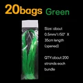 20 bags green