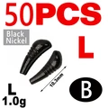 50PCS L B Bk Nickel