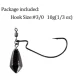 10g Fishing hooks