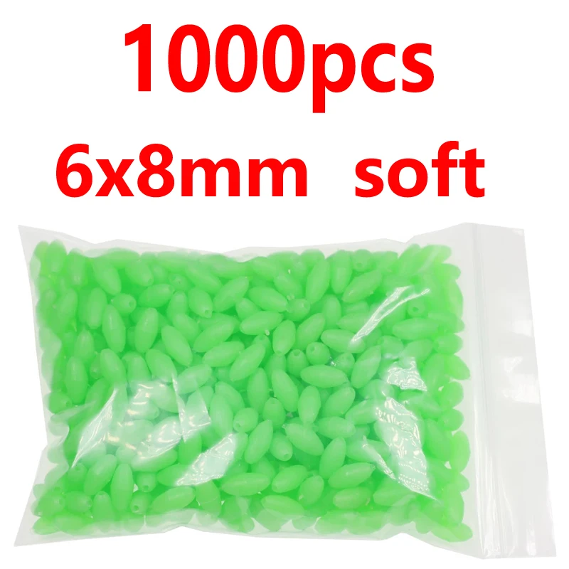 6x8mm 1000pcs green