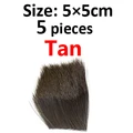 5PCS Tan