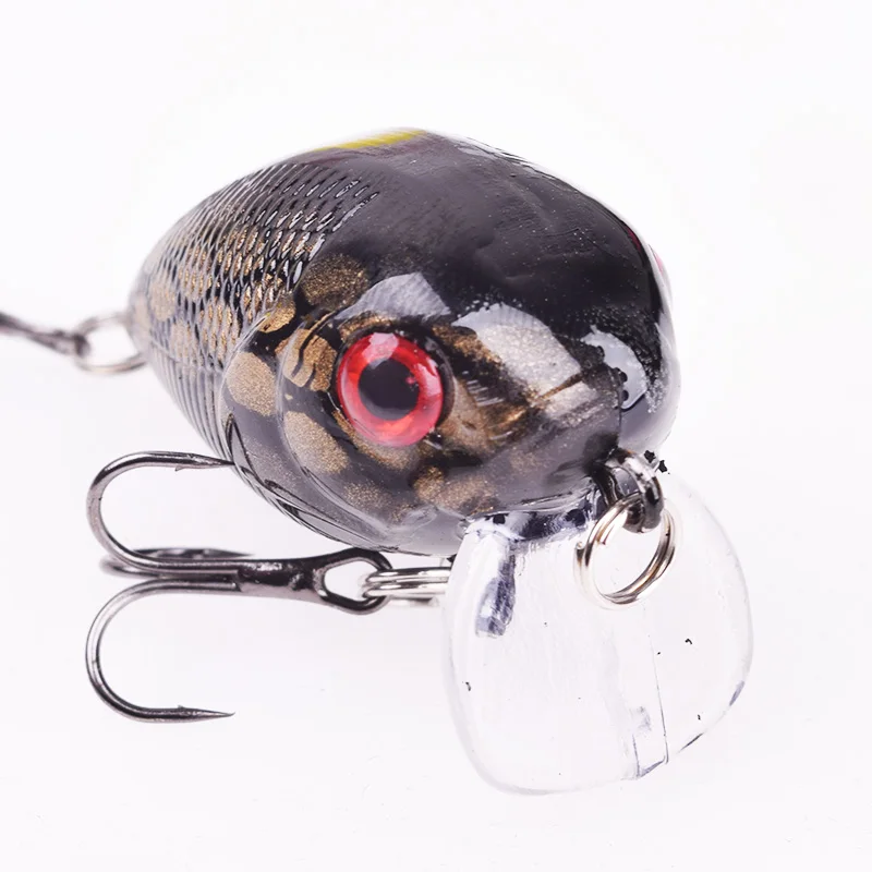 WDAIREN-SEÑUELOS duros con manivela para Pesca, cebos artificiales con mosca, aparejos de Pesca de mar, 5cm, 7g - imagen 4