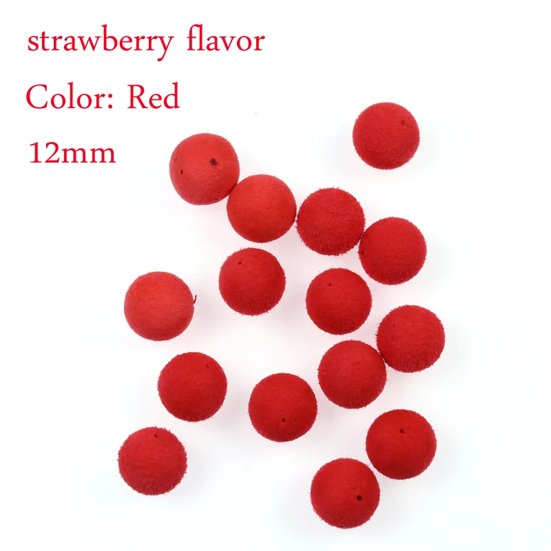 Boilies de pesca de carpa, cebos de maíz, manzana, fresa, patata dulce, cebo de Carping, 15 piezas/30 piezas, 12mm - imagen 4