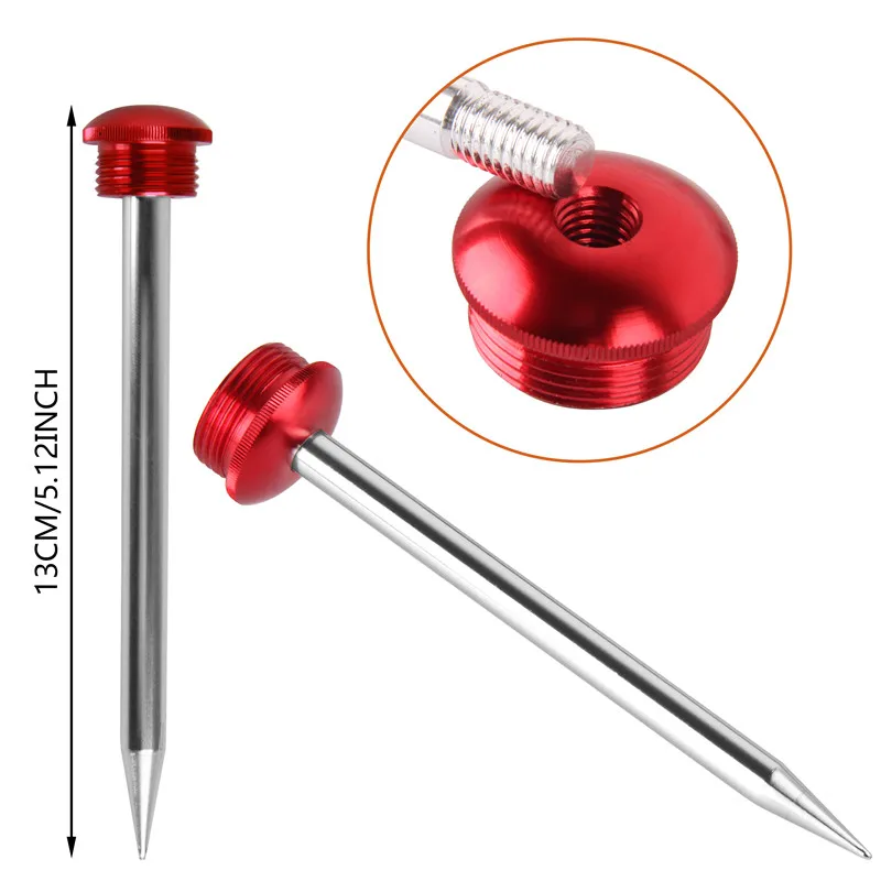 Conjunto de caña de pescar telescópica, kit de bolsa de carrete de caña giratoria de mar con gancho de señuelo de pesca, equipo de aparejo Texas, 2,1 m-2,7 m - imagen 3