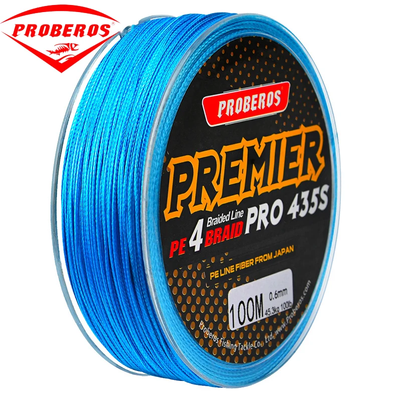 Hilo de pesca trenzado de PE, hilo de 4 hebras, 10, 50, 100 libras, hilo de araña para peces, carpa australiana, 100m, color gris