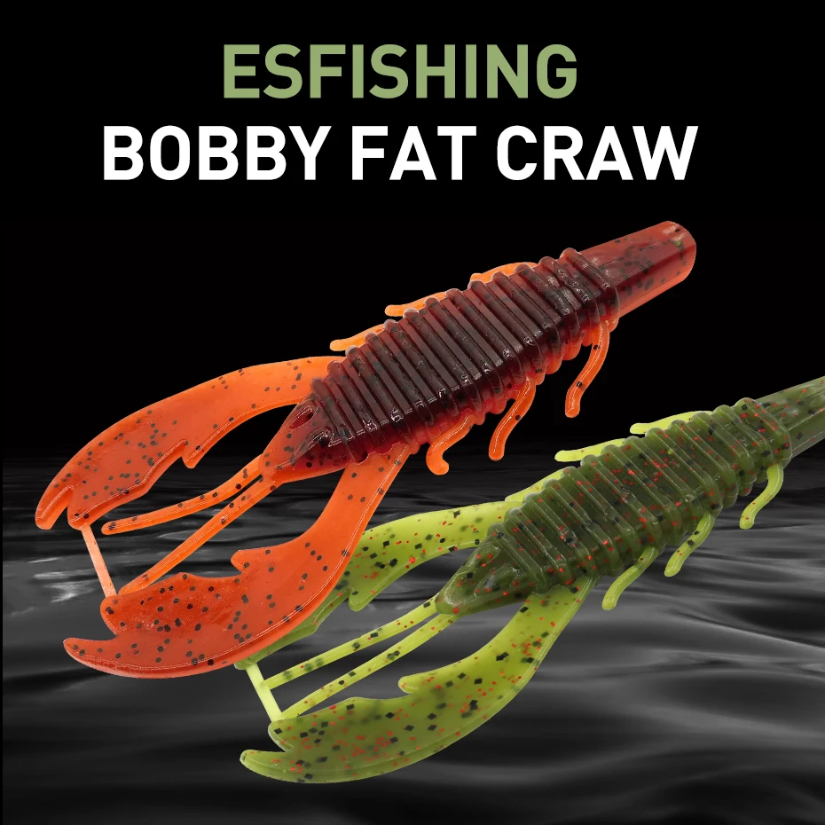 ESFISHING-señuelo de Pesca profesional, cebo blando, 6 piezas, 100mm, 10g, venta al por mayor - imagen 3