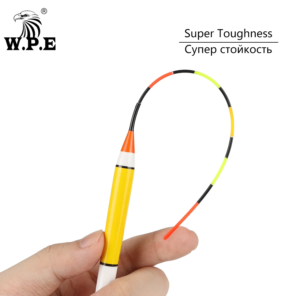 W.P.E-flotador de pesca nocturno inteligente con luz LED, 1 unidad, 2g-4g, 34-38cm - imagen 2