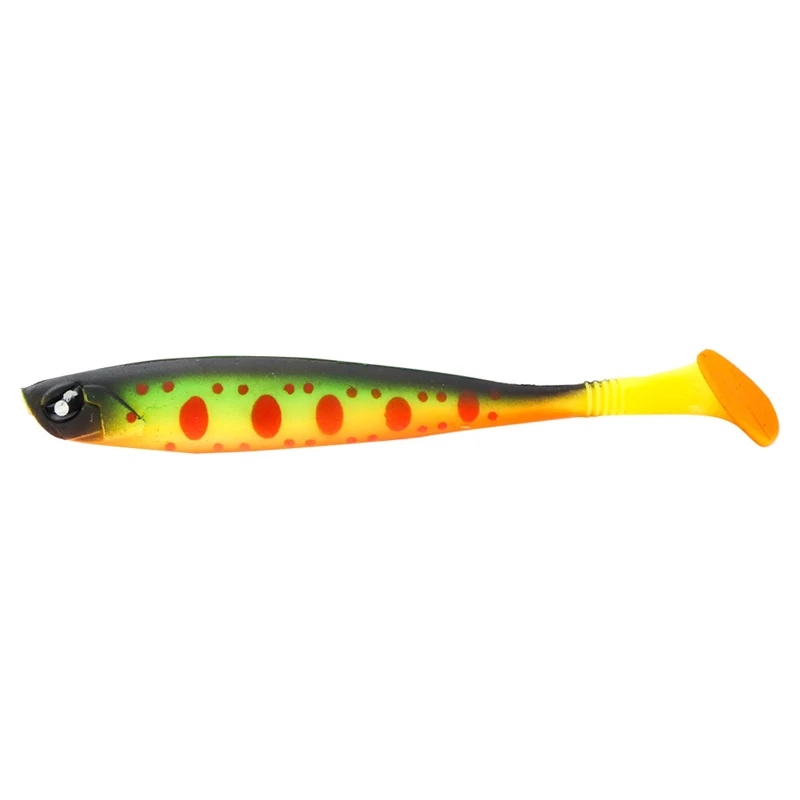 Señuelo de pesca suave 3D, 1 piezas, 4,5g/9,5 cm, cebo suave, gusanos de sábalo, Lucio, pececillo, aparejos de pesca de goma de silicona - imagen 4