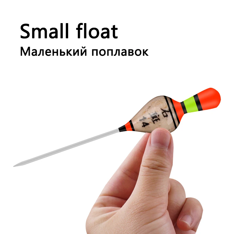 Flotadores de pesca + 3 tubos de flotación + 1 soporte de Boya, Boya de cola grande para pesca en hielo en el océano, Balsa Boya, herramienta Vertical para peces, 3 uds. - imagen 5