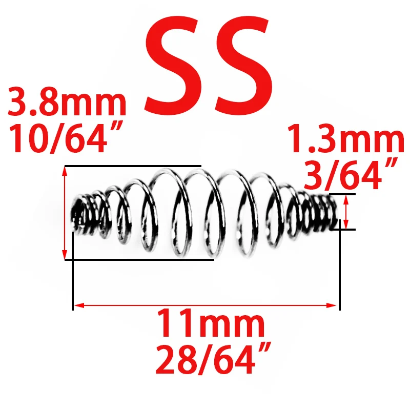 SS 100pcs spring
