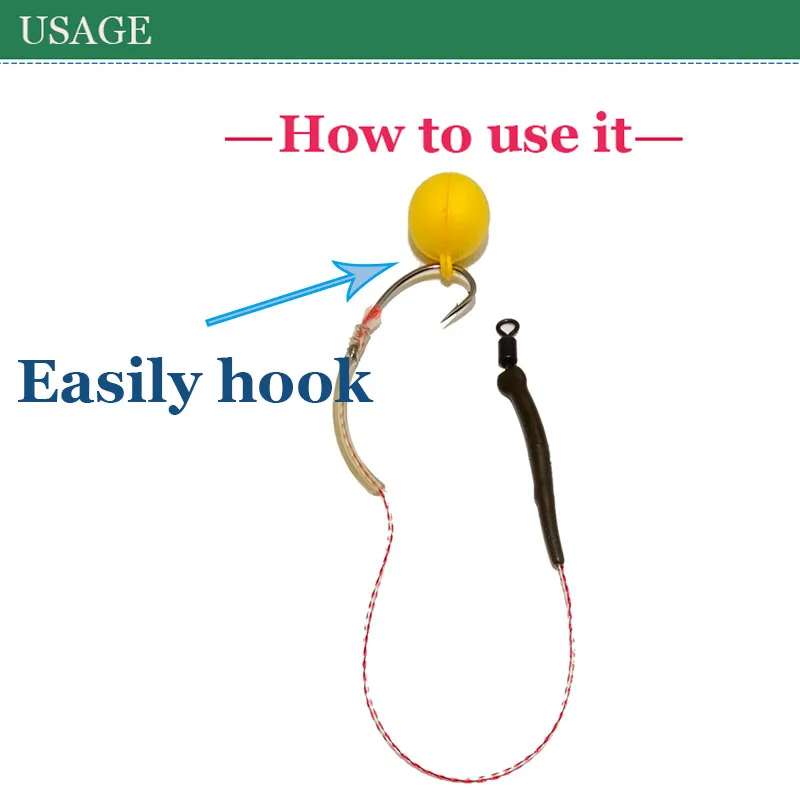 Toppory-Boilies perfumados Pop Up de 12mm, señuelo de olor flotante, cebos artificiales de sabor a maíz, aparejo de pelo, aparejos de pesca de carpa - imagen 4