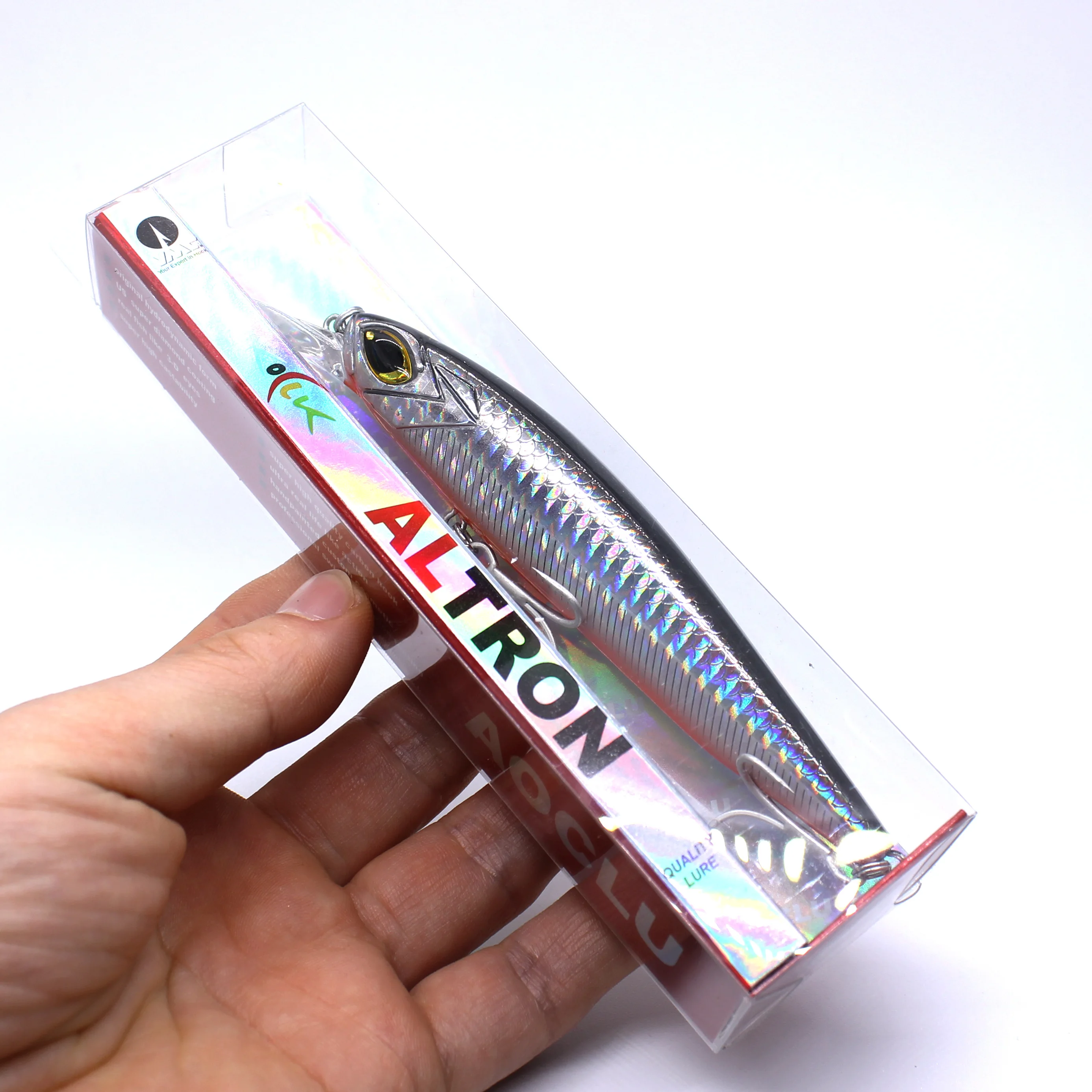 AOCLU Wobbler Crankbait duro – Imán de transferencia de peso para mar - imagen 3