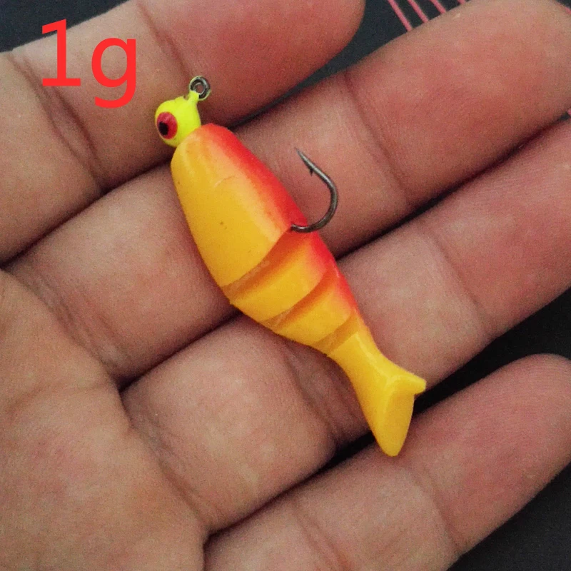 Vinilo articulado Gold Fish para Lubina y Jigging en 4 secciones - imagen 5