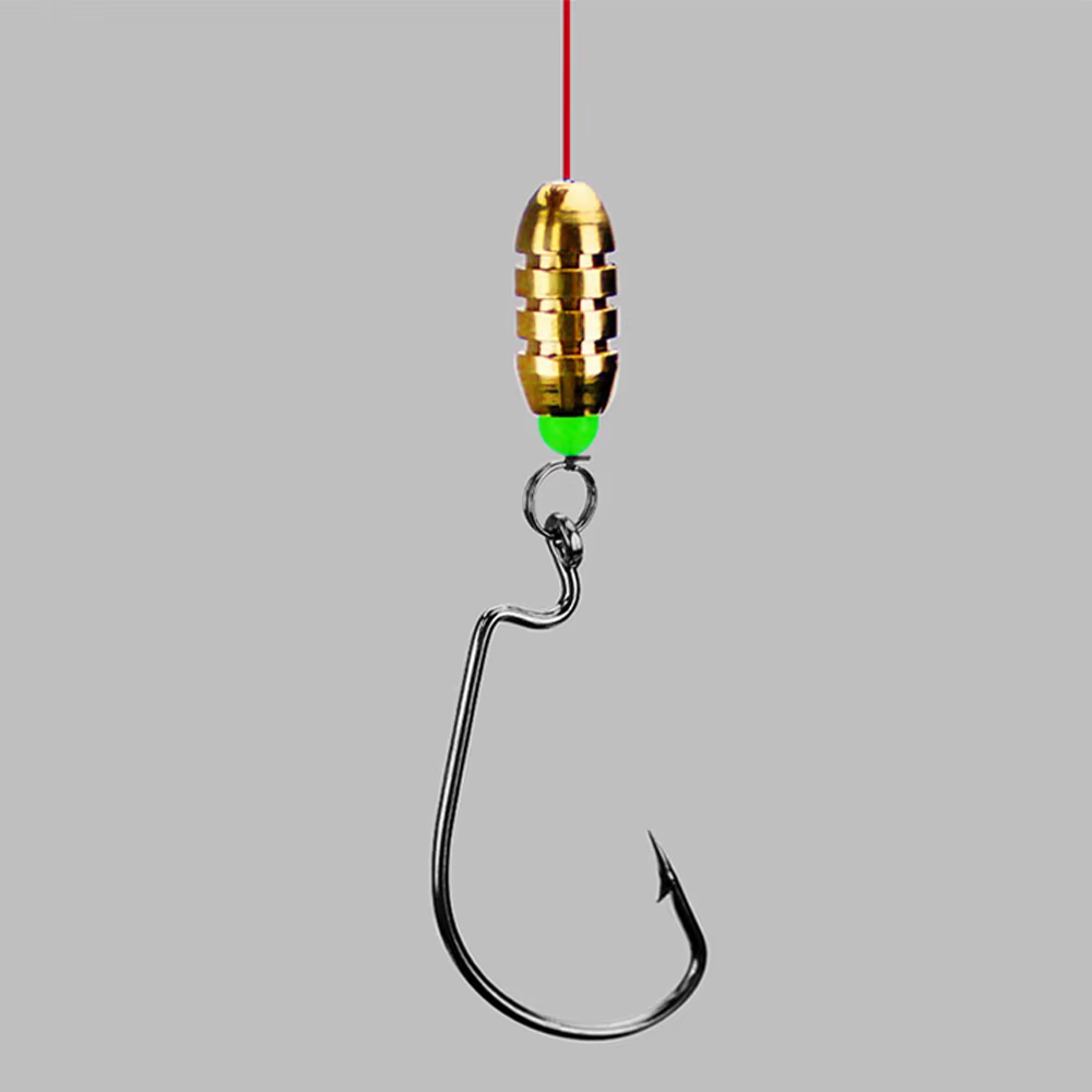 Plomos de pesca de cobre tipo bala para señuelo blando, línea de cebo, peso adicional, accesorios de atado de moscas, 1,8g, 3,5g, 7g, 10g, 20 unids/lote - imagen 3