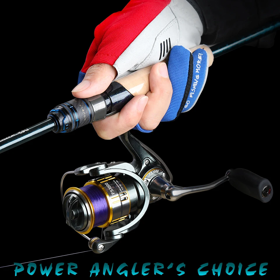 TSURINOYA-guantes de pesca de dedo completo, 3 dedos cortados, para exteriores, senderismo, remo, conducción, canoa, remo, antideslizantes, señuelos deportivos - imagen 5