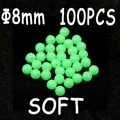 100pcs 8mm green