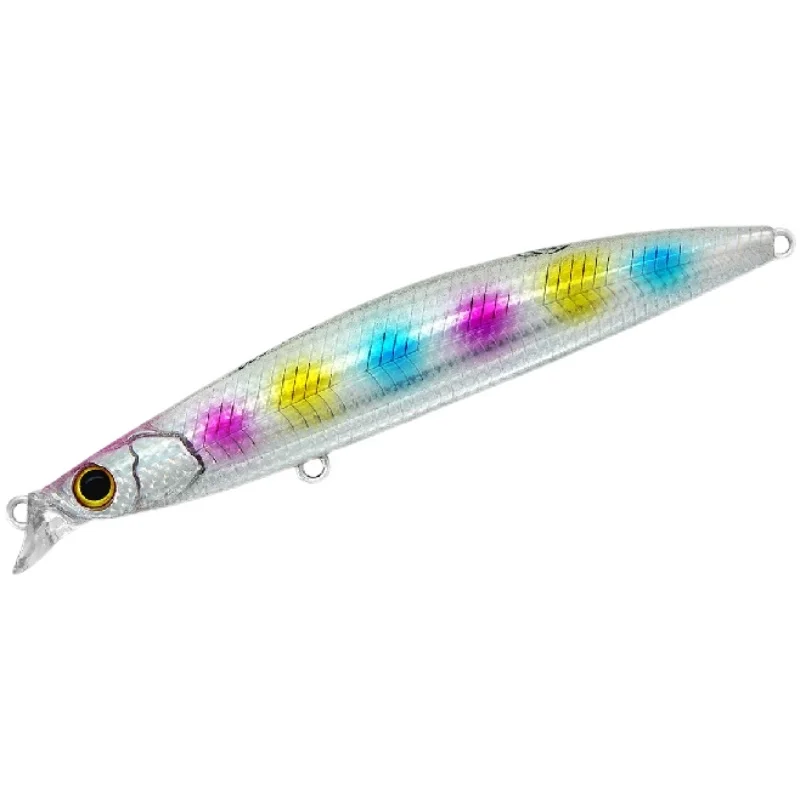 BM Boke-señuelo de pesca de pececillo hundido, cebo duro falso Wobbler de 75/88mm, 10,5/16,5g, Swimbait láser 3D de tiro largo, capa de natación completa - imagen 5