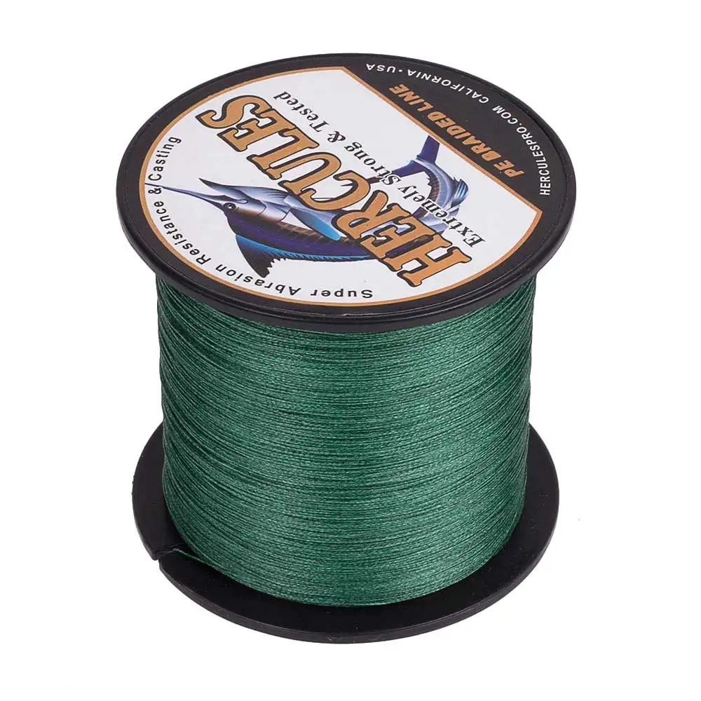 Hercules Vislijn Gevlochten Draad Multifilament 9 Draden 100M 15 Kleur 100% Pe Rivier Pesca Extra Gevoeligheid 9 Draden - imagen 3