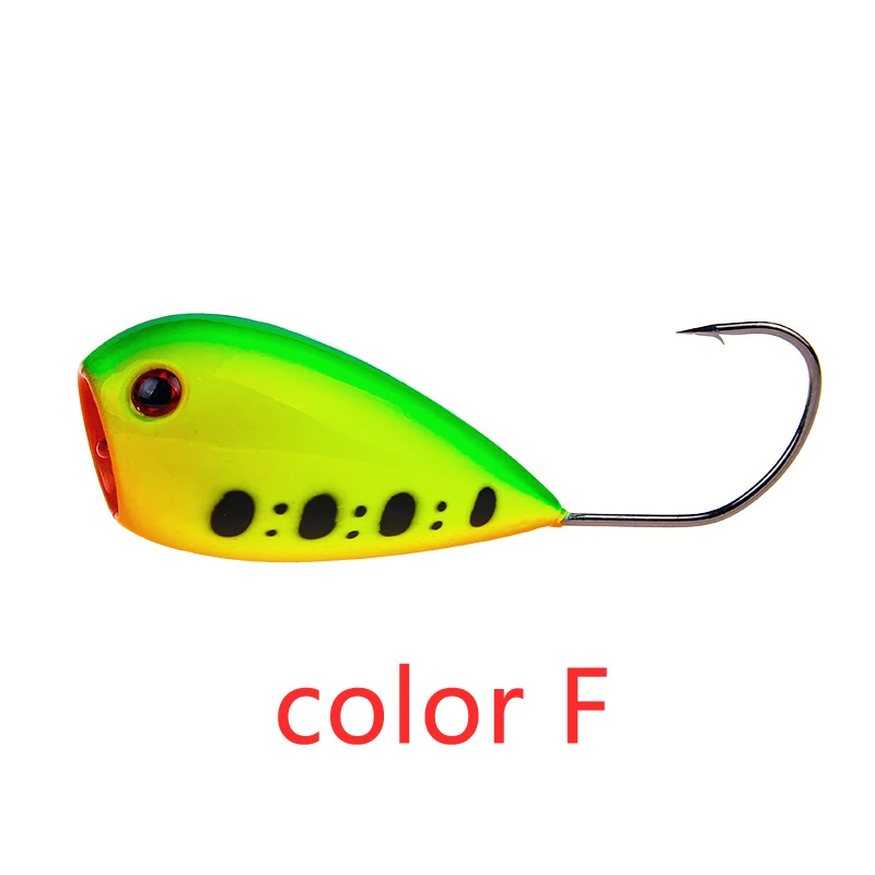 DHYJSFDC-señuelo de pesca Popper, cebo Artificial de 80mm, 13g, Swim Bait, Wobblers, con un solo gancho - imagen 2