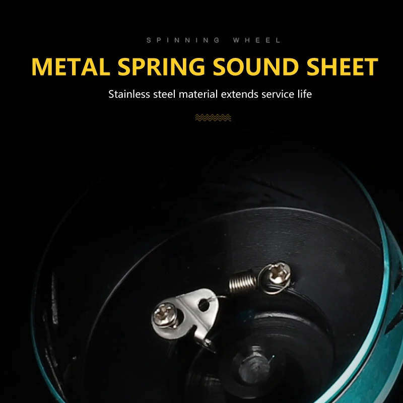 YUBOSHI-carrete de pesca giratorio de aleación de aluminio, resistente al agua, alta calidad, serie DK 1000-7000, nuevo - imagen 3