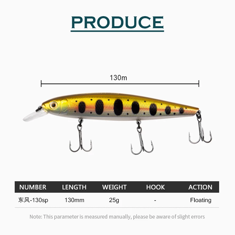 Bearking 13cm 25g bolas de tungsteno de fundición larga nuevo modelo Señuelos de pesca cebo duro buceo 1,3 - 2m pececillo profesional de calidad - imagen 4