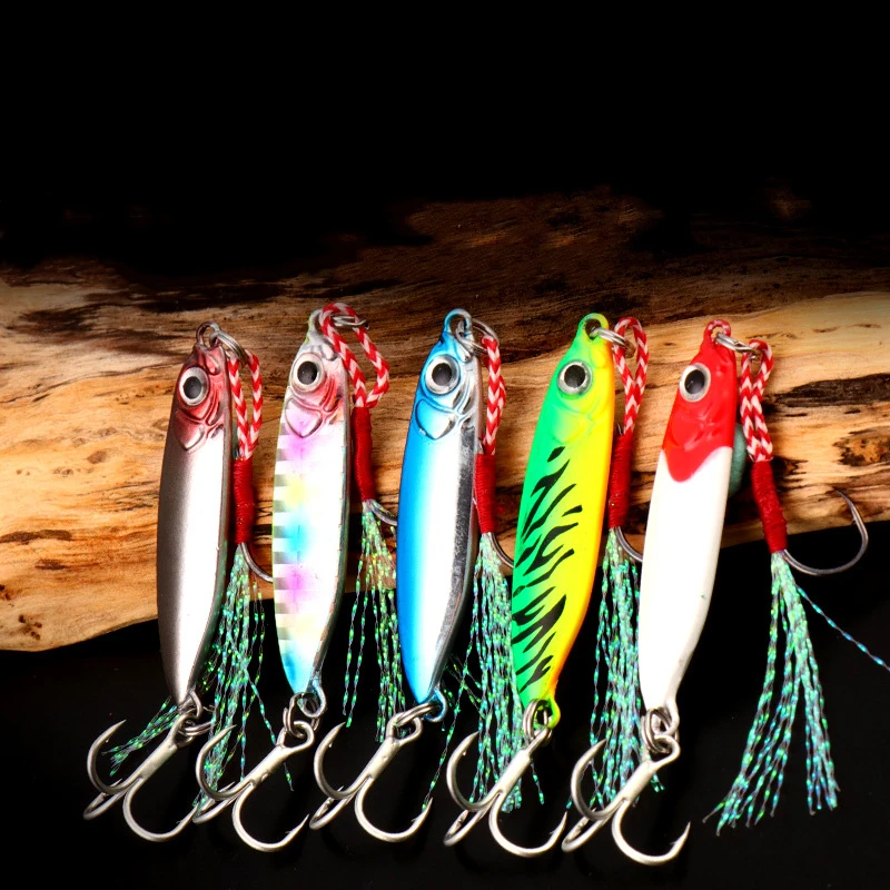 Jig metálico Shore Casting 5-25g para lubina – señuelo de spinning