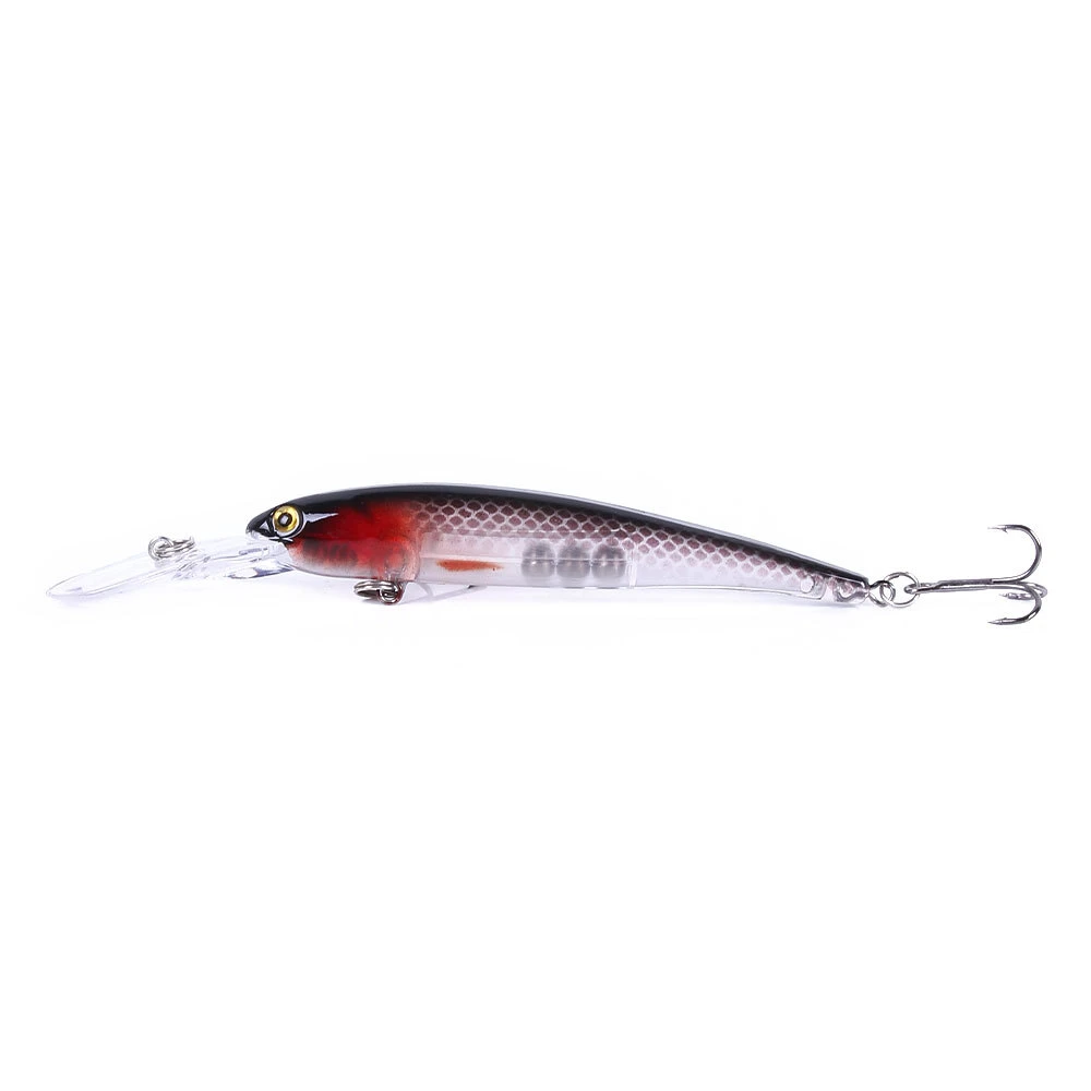 Señuelo de Pesca Minnow Wobblers 12,5 cm 10g Pesca Jerkbait duro Artificial Crankbait para Lucio aparejos de Pesca - imagen 3