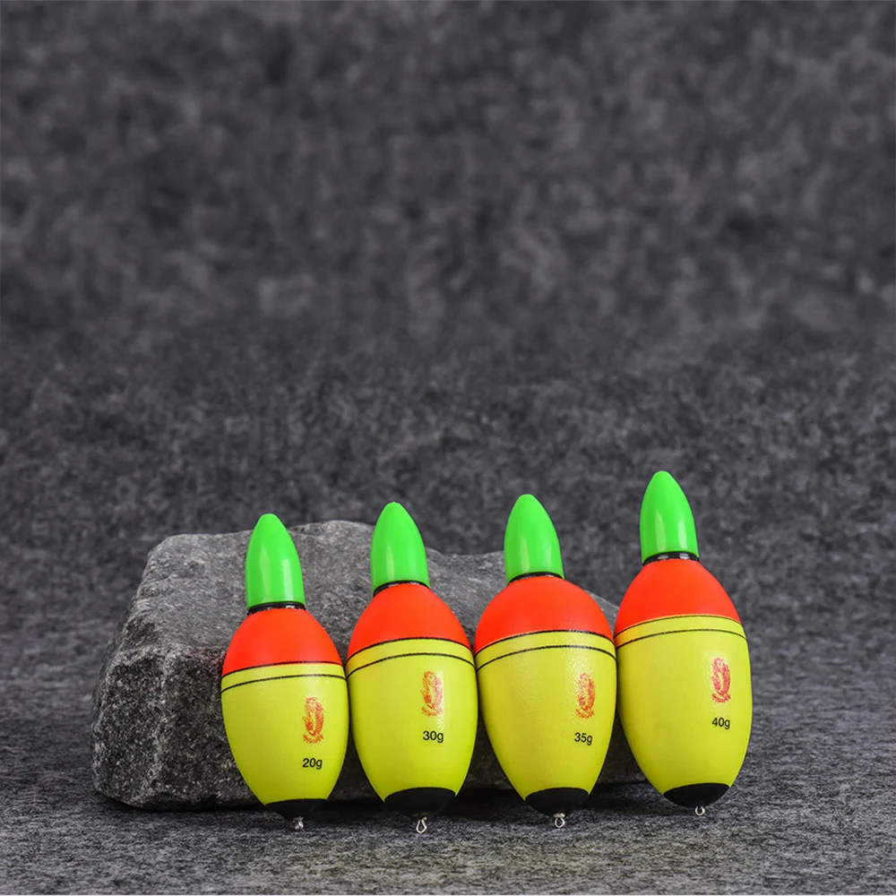 Luz Led de pesca inteligente electrónica, Flotador para señuelo de pez, alarma luminosa, flotadores de pesca nocturna, 20g-40g, aparejo para roca marina, 5 uds. - imagen 5