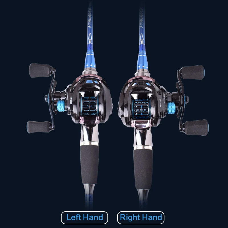 Mavllos-carrete de pesca Pioneer GBC200 BFS, peso de 8,1g/12,3g, carrete de Baitcasting, accesorio adecuado - imagen 3