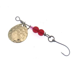 Spinnerbait para lubina – Señuelo giratorio metálico con un gancho