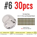 30PCS  size 6