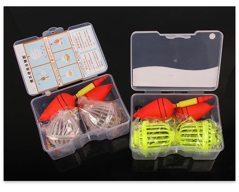 Anzuelo de pesca de acero al carbono, cebo de explosión, herramienta de captura de pesca de carpa, caja de mar, accesorios de pesca - imagen 5