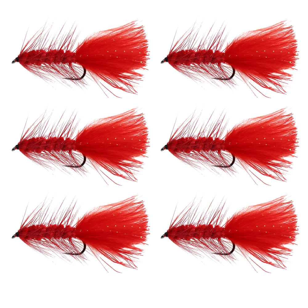 6PCS Red