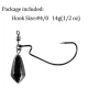 14g Fishing hooks
