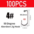 100pcs size 4