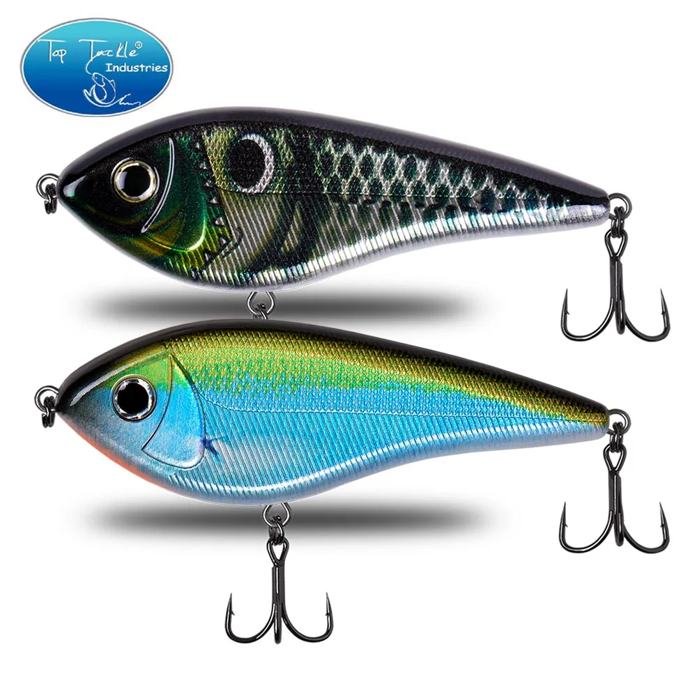 Señuelo CF 120mm 61g 11 colores papel láser cebos duros hundimiento lento intruso Jerk cebo señuelo de pesca - imagen 3