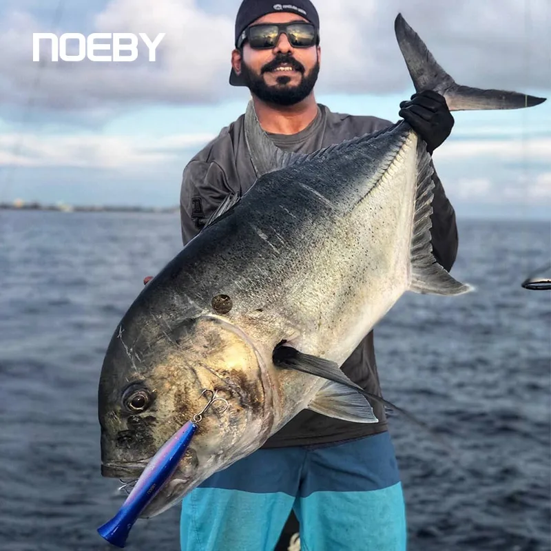 Noeby Big Game Popper señuelo de pesca 200mm 116g GT atún Topwater Popper agua salada señuelos duros artificiales señuelo de pesca de agua salada - imagen 3