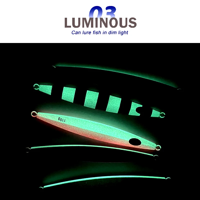 Obsession J42 Señuelo Jigging Luminoso para Agua Salada - imagen 5