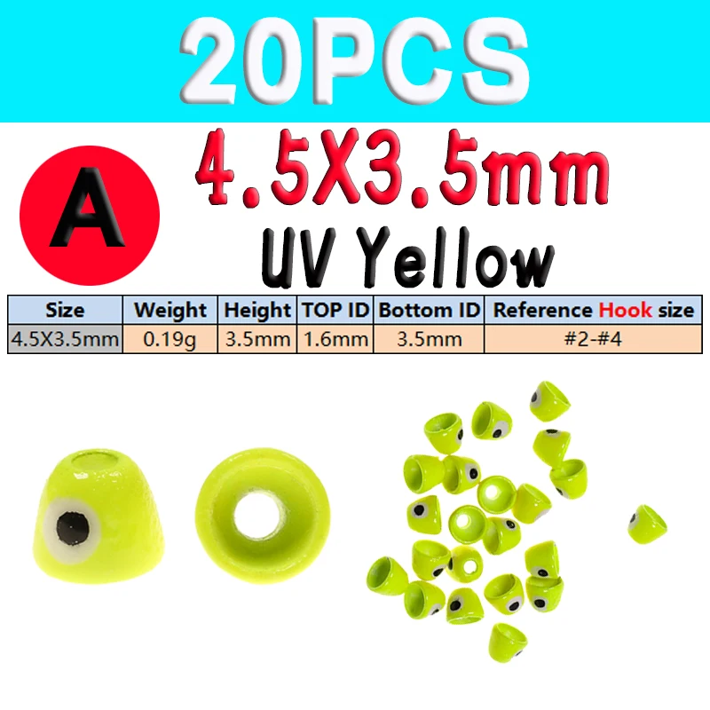 Yellow 4.5x3.5 A