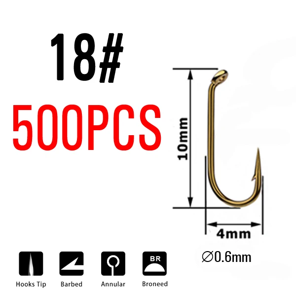 500pcs  Size 18