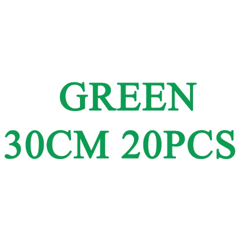 Green 30cm 20pcs